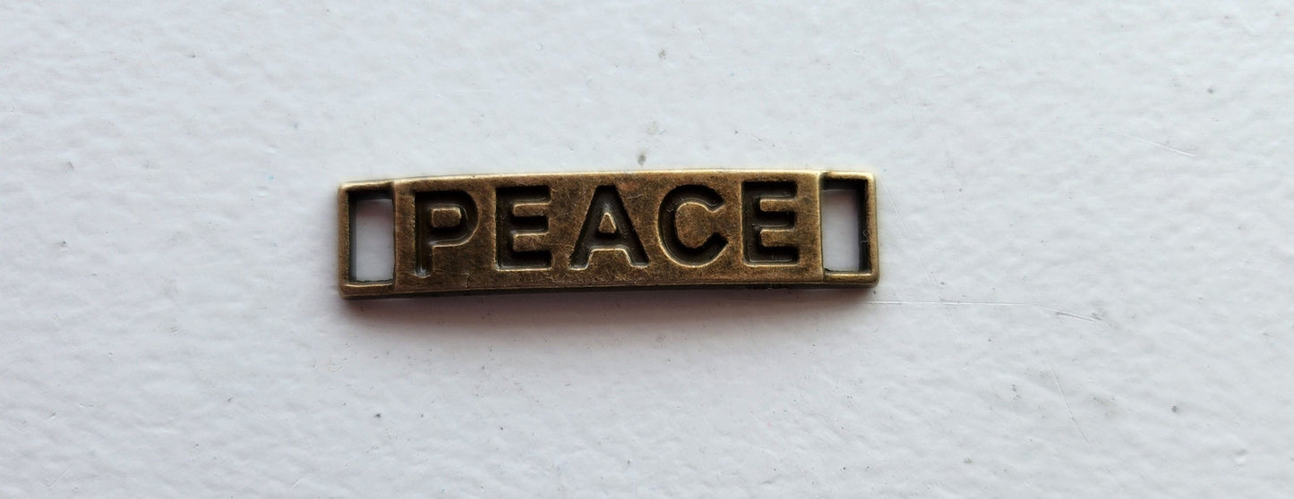 "Peace" Charm